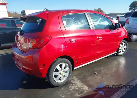 2015 Mitsubishi Mirage Es z USA, uszkodzony, nr VIN ML32A4HJ7FH056895